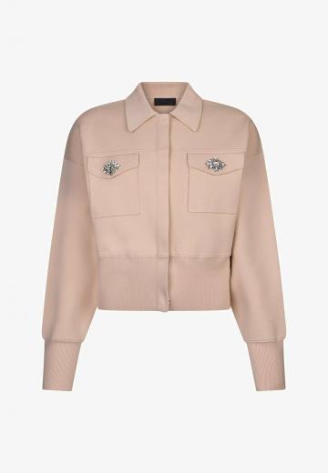 Блейзер с накладными карманами