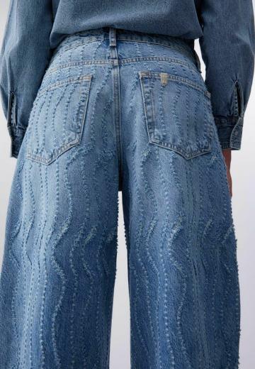 Клешеные джинсы