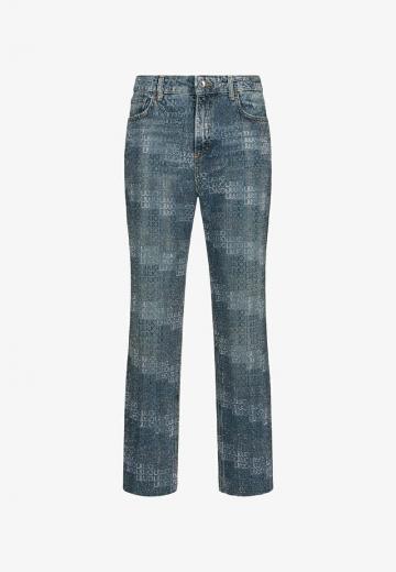 Прямые джинсы