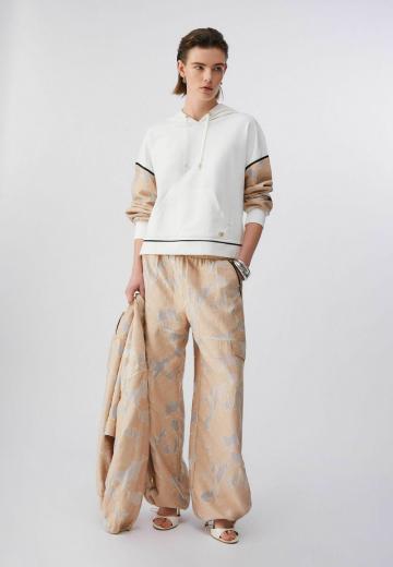 Пуловер с капюшоном