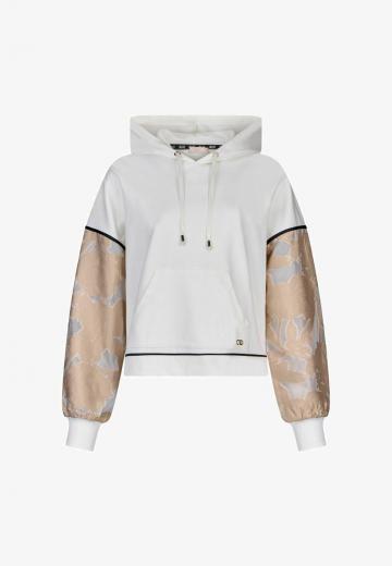 Пуловер с капюшоном