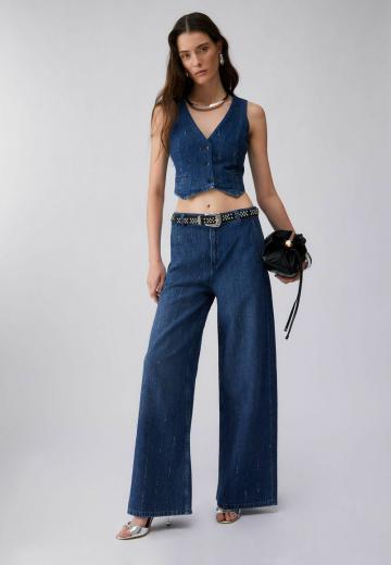 Клешеные джинсы