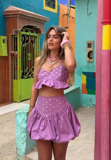 Топ на бретельках