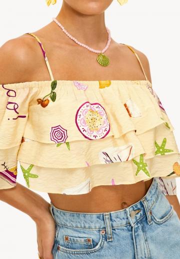 Шифоновая блузка