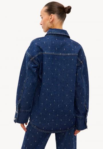 Джинсовая блузка