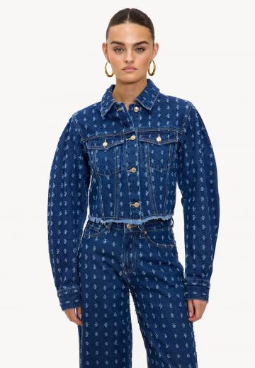 Джинсовый комбинезон