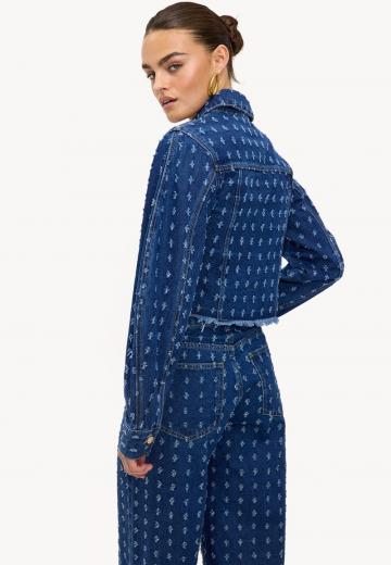 Джинсовый комбинезон