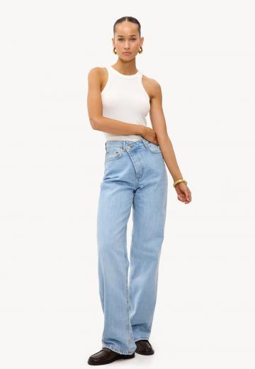 Прямые джинсы