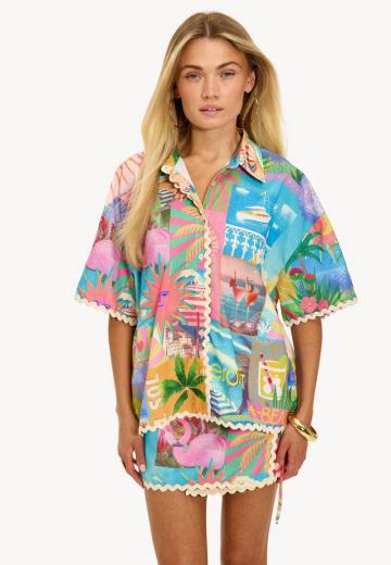 Пляжная майка