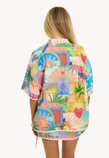 Пляжная майка