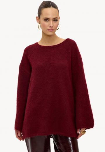 Длинный пуловер