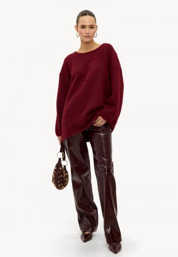 Длинный пуловер