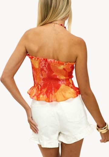 Топ без бретелек