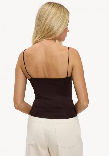 Топ на бретельках