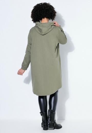 Пуловер с капюшоном