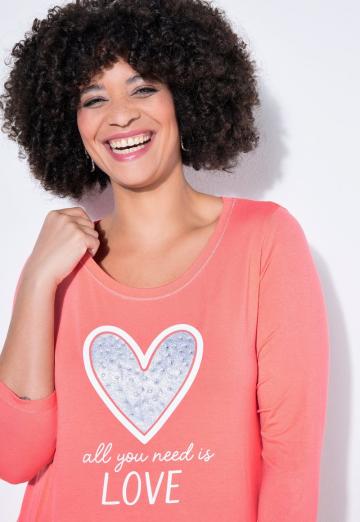 Майка с рукавом три четверти