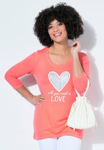 Майка с рукавом три четверти