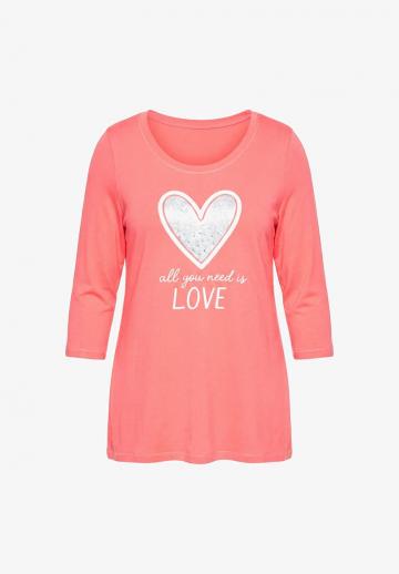 Майка с рукавом три четверти