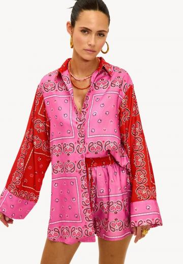 Длинная блузка