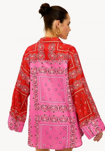 Длинная блузка