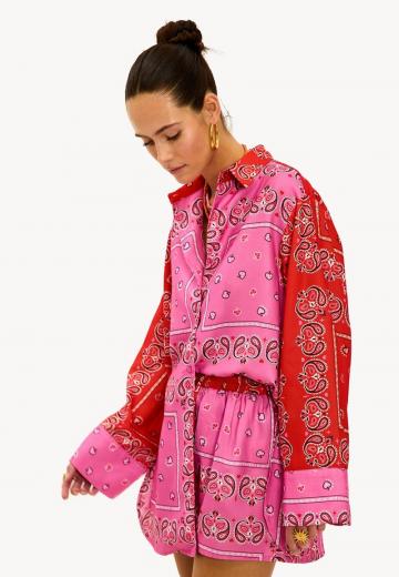 Длинная блузка