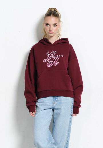 Пуловер с капюшоном