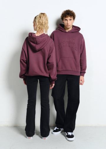 Пуловер с капюшоном