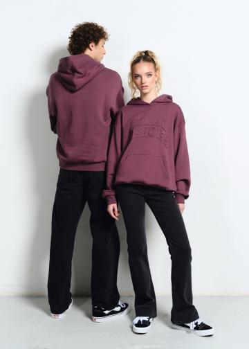 Пуловер с капюшоном