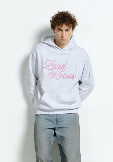 Пуловер с капюшоном