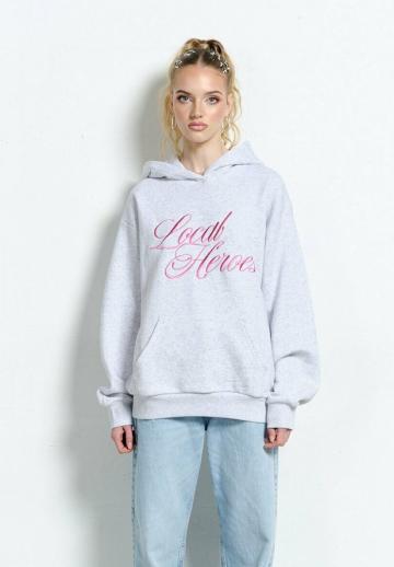 Пуловер с капюшоном