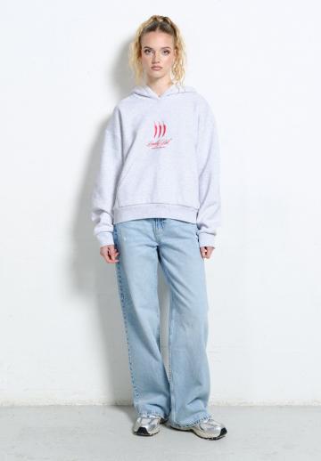 Пуловер с капюшоном