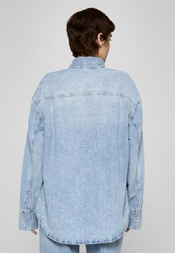 Джинсовая блузка