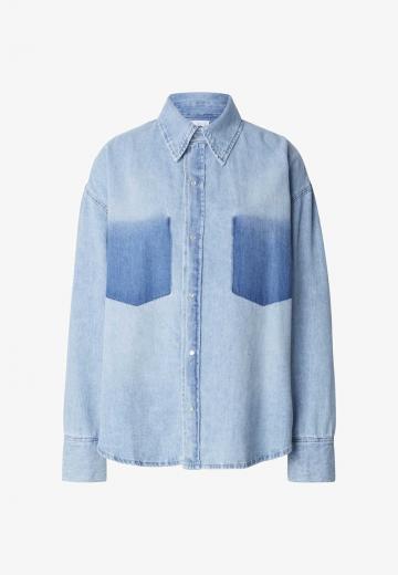 Джинсовая блузка