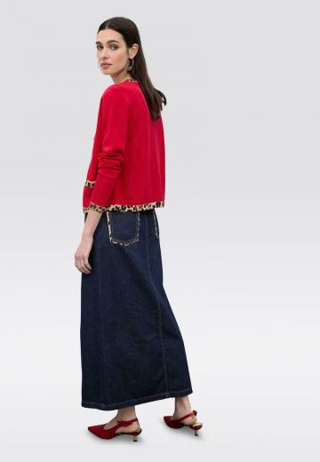 Вязаная кофта