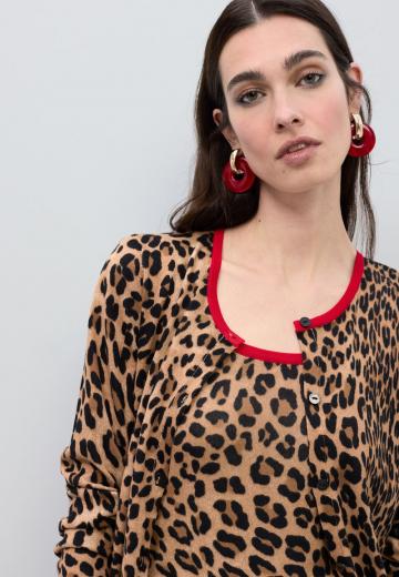 Вязаная кофта