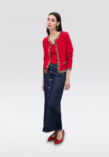 Вязаная кофта