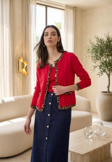 Вязаная кофта