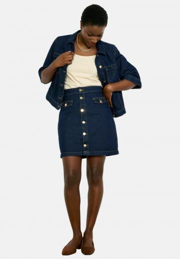 Джинсовая юбка