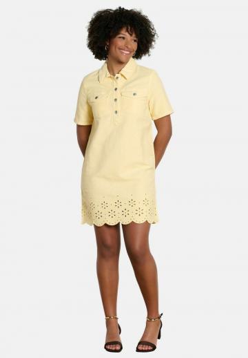 Джинсовое платье