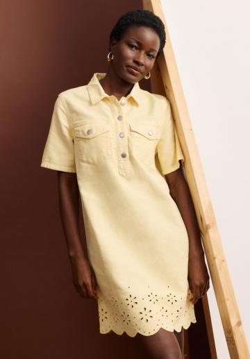 Джинсовое платье