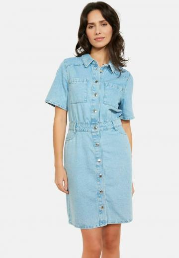 Джинсовое платье