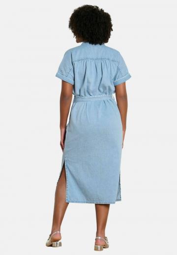 Джинсовое платье