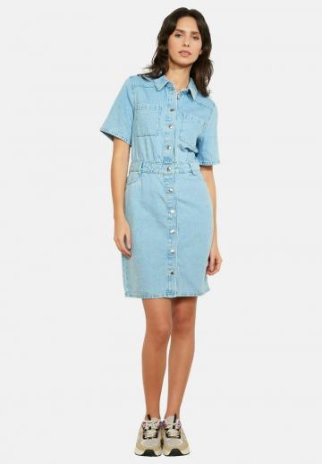 Джинсовое платье