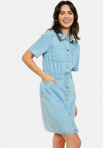 Джинсовое платье