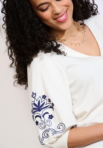 Майка с рукавом три четверти