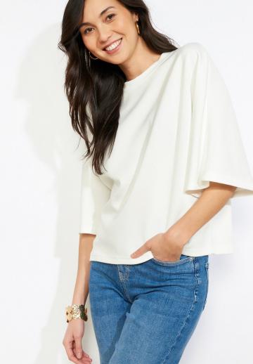 Майка с рукавом три четверти