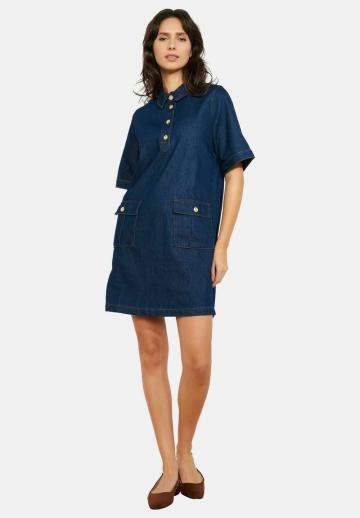 Джинсовое платье