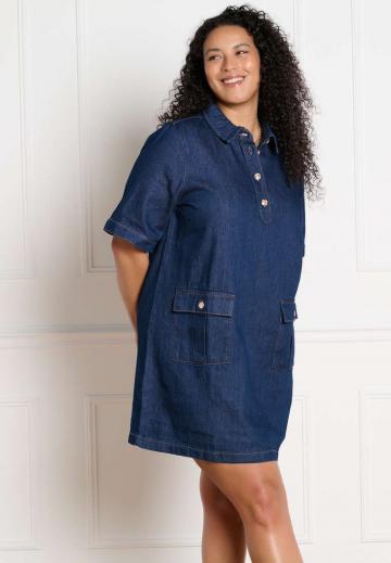 Джинсовое платье