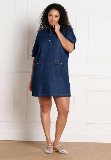 Джинсовое платье