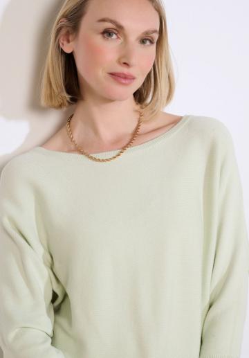 Пуловер с рукавом три четверти